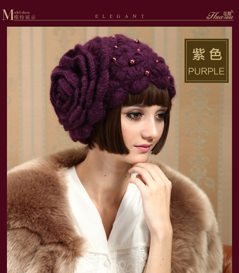 Chapeau pour femme en Mohair - Ref 3234197 Image 16