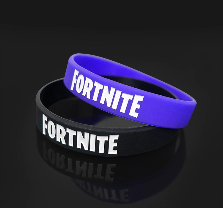 Pháo đài đêm FORTNITE Trò chơi ngoại vi Chủ đề Trò chơi Xanh Silicone Vòng đeo tay Trang sức - Game Nhân vật liên quan