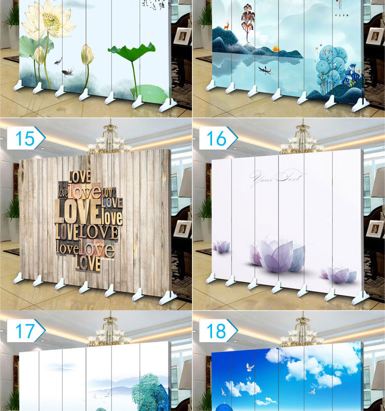 Màn hình phân vùng màn hình gấp tùy chỉnh hoa 3D trừu tượng hiện đại tối giản khách sạn phòng khách văn phòng phòng ngủ phòng khách cửa ra vào - Màn hình / Cửa sổ bình phong đẹp