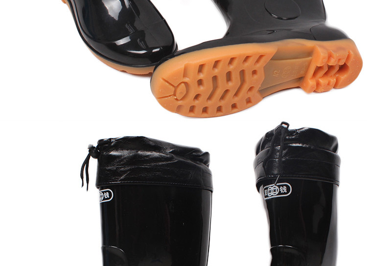 Chaussures - bottes caoutchouc homme pour hiver - semelle tendon - Ref 972677 Image 57