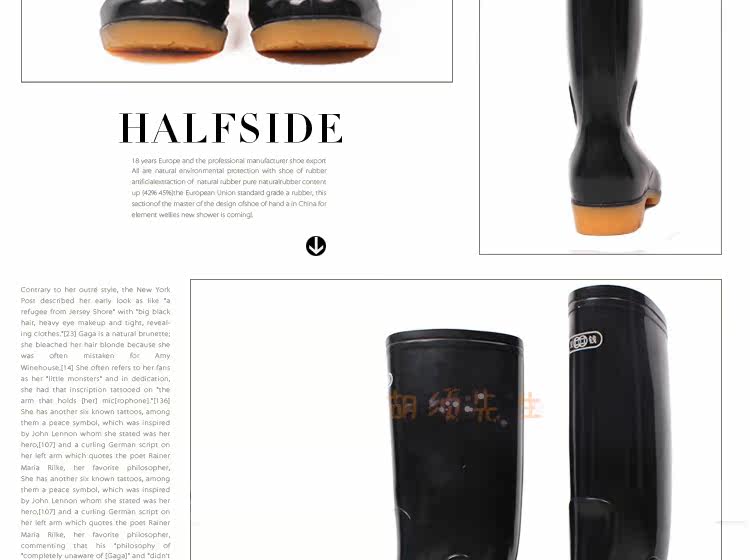 Chaussures - bottes caoutchouc homme pour hiver - semelle tendon - Ref 960345 Image 33