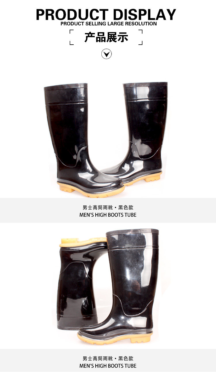 Chaussures - bottes caoutchouc homme pour printemps - semelle tendon - Ref 972670 Image 12