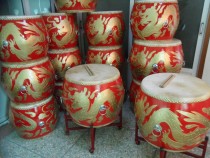 16 inch dragon drum 18 inch drum 60CM cowhide drum high war drum flat drum 20 inch prestige gong drum