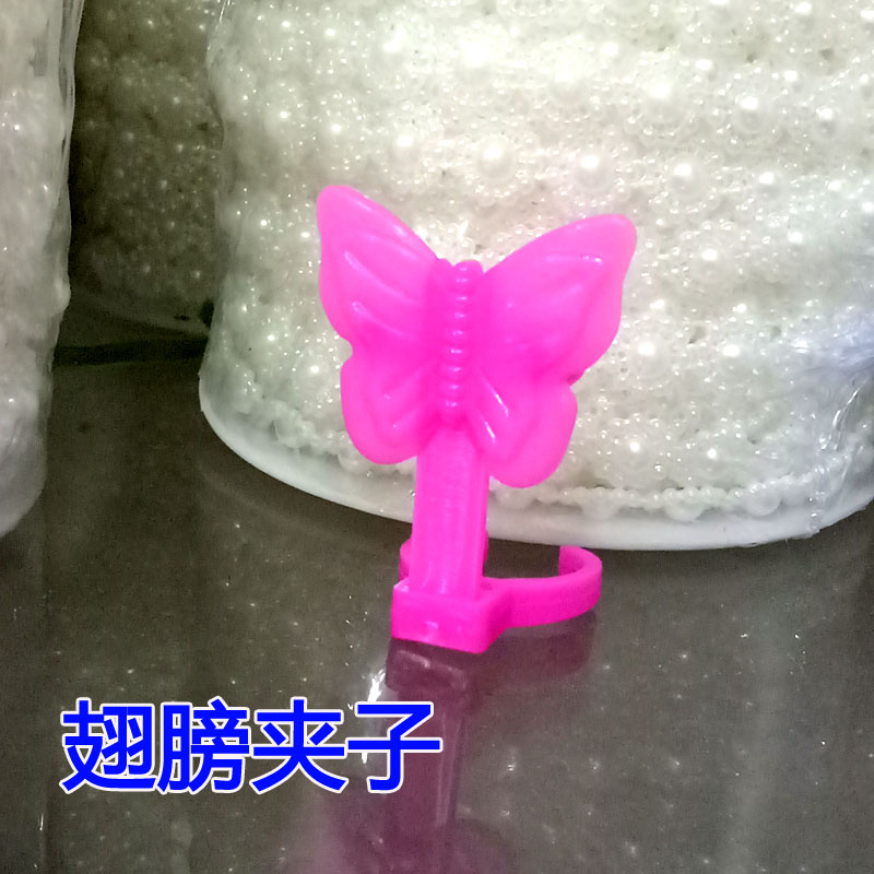 DIY Handmade Barbie Wings Phụ kiện Đồ chơi cho trẻ em Công chúa Barbie Single Butterfly Wings Color Clip búp bê và phụ kiện