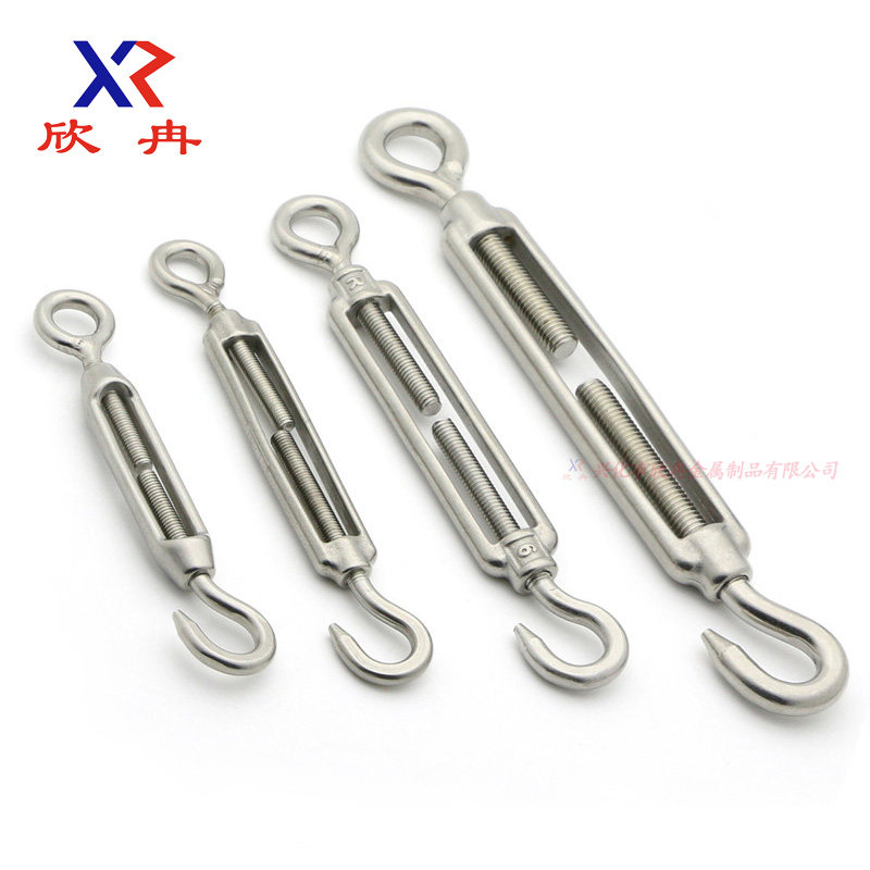 Xinran 304 stainless steel open body flower orchid screw Flower basket screw Wire rope tensioner tensioner M8