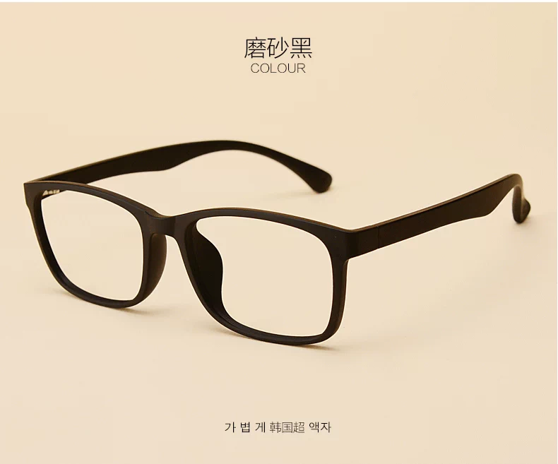 Kính gọng lớn retro kính siêu nhẹ kính gọng kính nam với kính cận thị chống kính màu xanh lam đổi màu