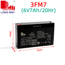 LONGWAY6v7ah stroller battery Good child Xiaolong Habi toy stroller childrens electric car battery