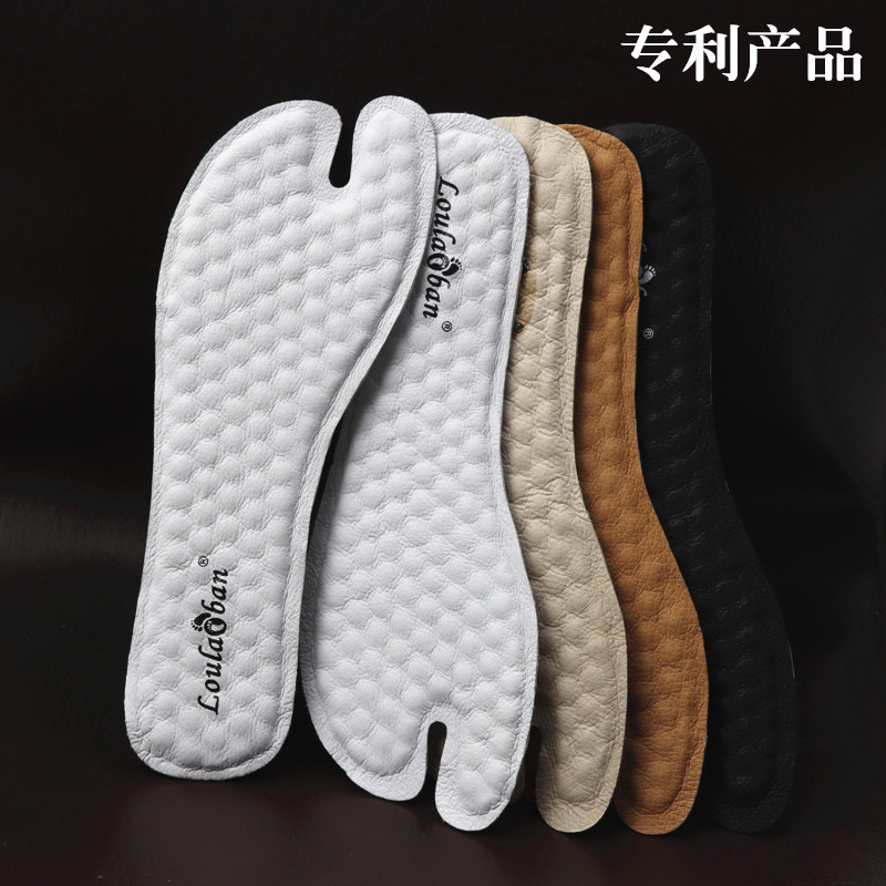 Women's Sandals, Single Shoes, Fully Cushioned, Anti-Pain, Foot Protection, Anti-Slip, Ultra-Soft Pigskin Thong Sandals, Pig Hoof Pads, Anti-Chafing Foot Protector, Self-Adhesive Pads