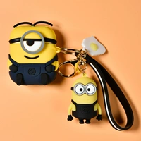 AirPods защищающая крышка AirPods Pro Shell 2 -е поколение 3 Creative Cartoon Anime Симпатичная Apple Bluetooth Беспроводная гарнитура -защищенная от iPod Anti -So -Shtened Silicone Liquid Transparent One, два, три поколения
