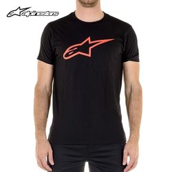 에이스타 캐주얼 티셔츠 라운드넥 반소매 alpinestars