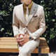 Suit nam giới phù hợp với Hàn Quốc phiên bản của đám cưới chú rể mơ màu ăn mặc đẹp trai xu hướng thiết lập kinh doanh thời trang mặc chính thức