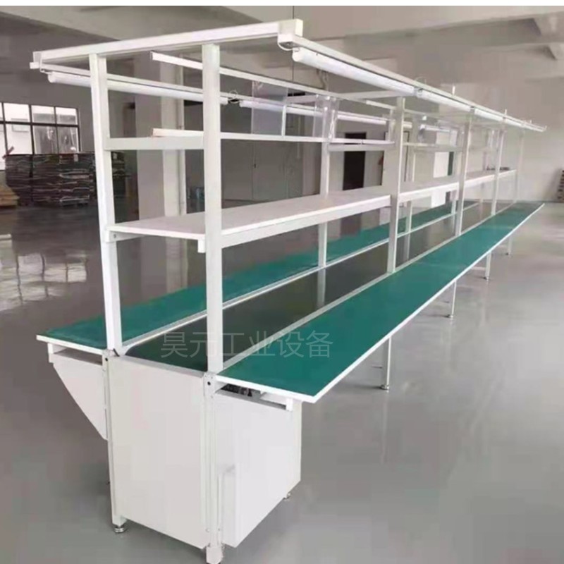 Pipeline workbench conveyor belt automatic production pull belt belt conveyor belt anti-static operation station conveyor