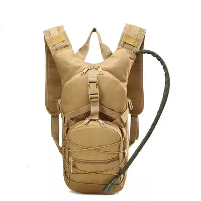 Outdoor camouflage Tactical Small backpack cross-country riding running water bag backpack multi-function leather bag travel mountaineering bag