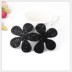 Hàn Quốc phụ kiện tóc đen kẹp tóc mặt rửa bài bị hỏng bài dán mũ ma thuật dán Velcro phụ kiện tóc bangs dán dính - Phụ kiện tóc băng đô turban Phụ kiện tóc