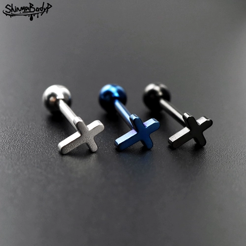 Ткань для полировки из нержавеющей стали, пирсинг для языка, 1.6mm, зеркальный эффект, европейский стиль, в стиле панк