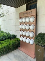 Helmet rack Floor-standing helmet storage rack Iron hat shelf placement rack Stainless steel placement rack