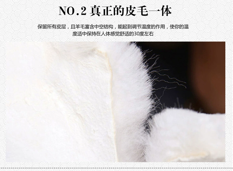 Mùa thu và mùa đông áo len lông thú một người đàn ông trung niên da cừu vest dày cotton ấm áp vai cha áo thun nam body
