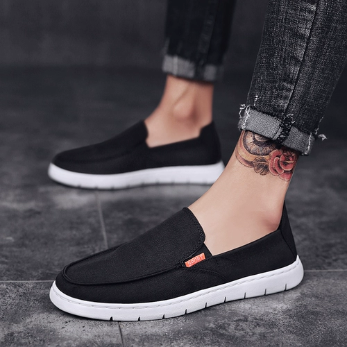 Мужские летние дышащие спортивные слипоны для отдыха, 2025 года, мягкая подошва