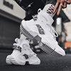 Men's Winter Breathable Mesh Fly-Knit Thin 2026 New High-Top Sock Sneakers Versatile Casual Dad Shoes Trendy Shoes