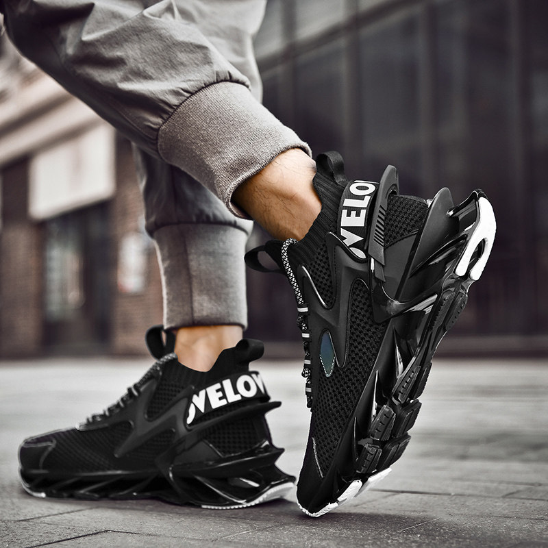 Blade Men's Shoes 2026 New Trendy Winter Breathable Casual Men's Sports Versatile Running Height-Increasing Dad Sneakers