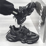 Летняя дышащая обувь, мужские универсальные спортивные туфли для отдыха на платформе