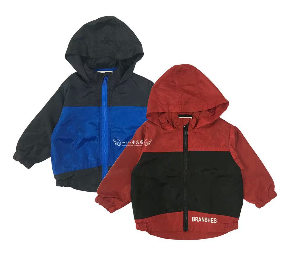 (Original) -smile- boy day ben handsome color matching soft windproof sunscreen jacket jacket