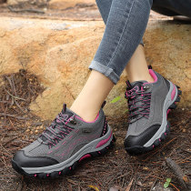 2021 popular new autumn low fashion versatile simple wear-resistant hiking shoes outdoor Ladies hiking sneakers