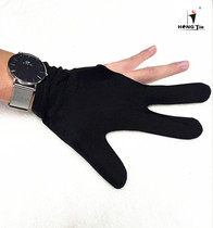 10 left and right hand universal three-finger gloves Billiard room special Chinese black eight gloves billiard supplies