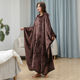 ສະບັບພາສາເກົາຫຼີຂອງຫນາ flannel lazy cloak shawl cape ຫ້ອງການນັກສຶກສາ nap ເຄື່ອງປັບອາກາດ blanket ພາກຮຽນ spring ແລະ summer blanket