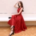 Váy hạ eo thon gọn kiểu Pháp retro qua đầu gối hè 2019 nữ tính khí mới rất cổ tích đầm đỏ - Sản phẩm HOT đầm hoa đẹp Sản phẩm HOT