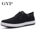 Giày nam 2018 mới giày vải xu hướng giày hoang dã Anh đen thu giản giày nam Hàn Quốc giày thể thao puma Plimsolls