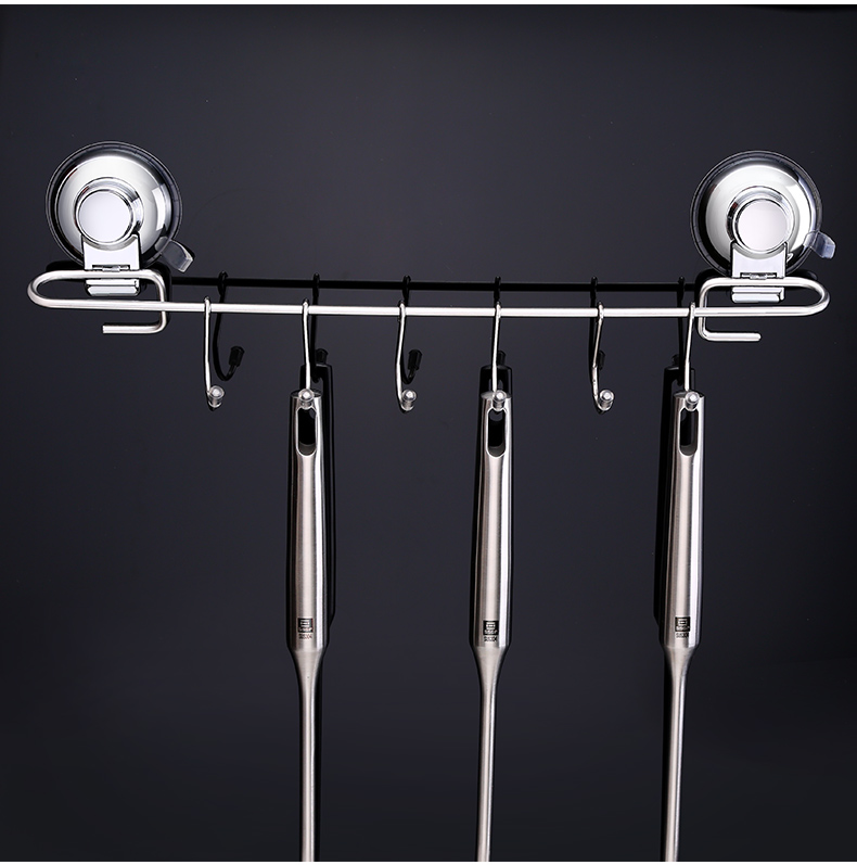 SSGP đồ dùng nhà bếp giá móc loại 304 thép không gỉ mạnh mẽ đấm-miễn phí treo tường treo que giá kệ để gia vị