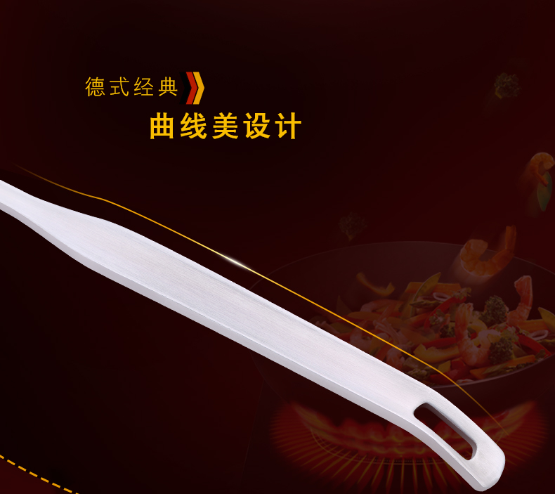 đèn nháy trang trí ngoài trời Nồi lẩu dày 304 muỗng inox súp colander tay cầm dài đặt bếp dụng cụ nhà bếp đồ dùng trong cửa hàng - Thiết bị sân khấu đèn led chiếu sáng ngoài trời