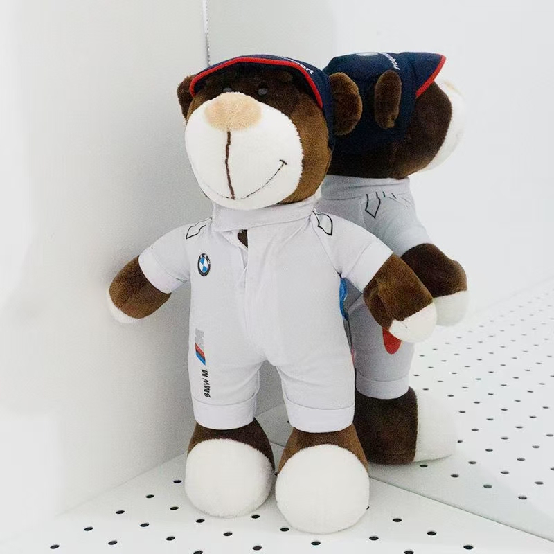 Bmw Bmw Bmw Bear Plush Toy Motorcycle Tail Box Doll Rally Bear 4S Store Gift