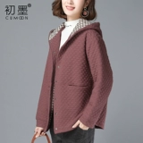 Тонкий короткий пуховик, зимняя стеганая куртка для матери, коллекция 2023, подходит для подростков, для среднего возраста