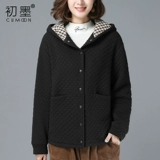 Тонкий короткий пуховик, зимняя стеганая куртка для матери, коллекция 2023, подходит для подростков, для среднего возраста