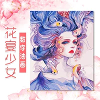 Иллюстрация девушка б