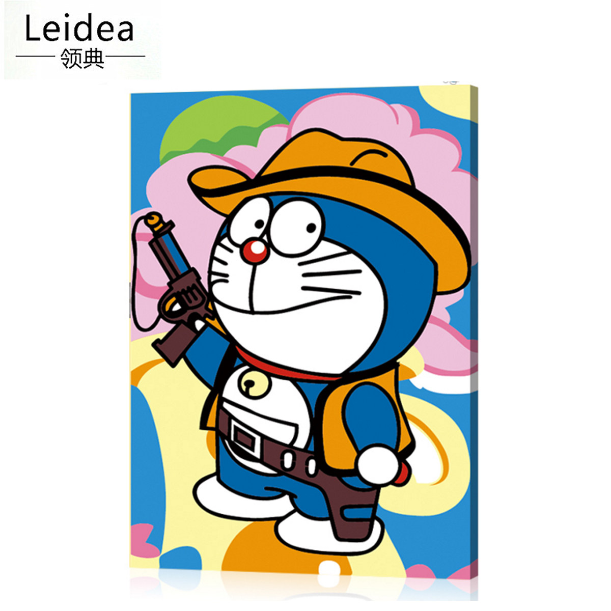 Collar Classic Diy Digital Oil Painting Decompression Filling Color 2030 Cartoon Cartoon Bedroom Children's Puzzle Room Decoration Oil Color Painting