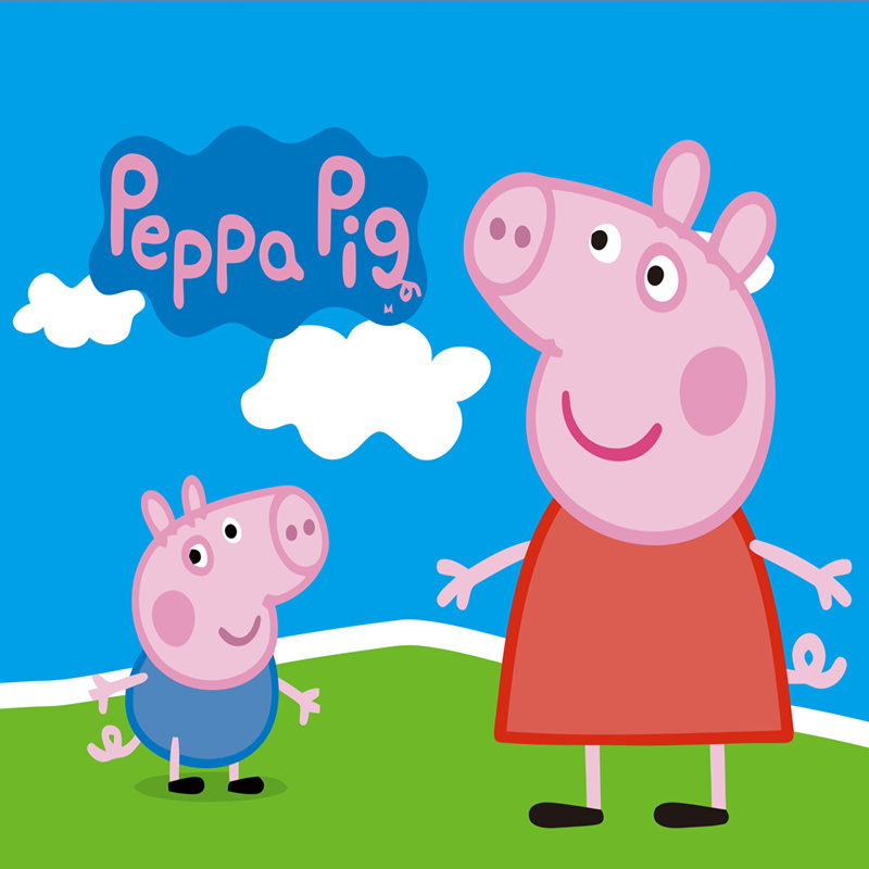 61 Collar Classic Diy Digital Oil Painting Children Cartoon Jigsaw Puzzle Hand-painted Color Petch Bedroom Living Room Decoration Painting