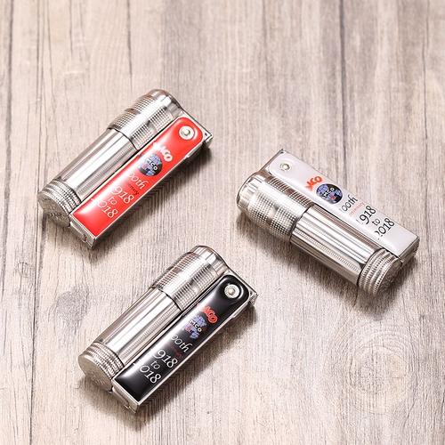 Оригинальная старомодная памятная зажигалка на керосине из нержавеющей стали, подарок на день рождения