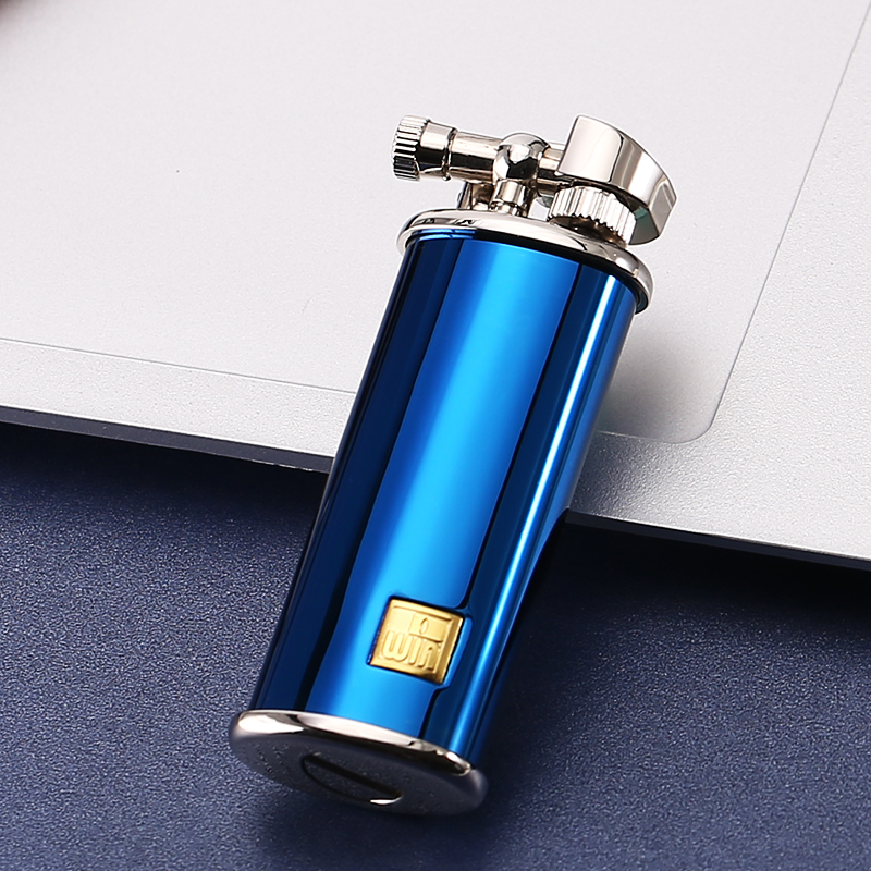 Japan WIN kerosene lighter Victory grinding wheel side slip creative delicate ice lighter 1800 lettering lighter