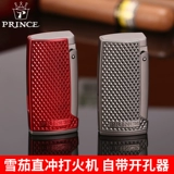 Японская надувная индивидуальность Принца, непосредственно бросилась к сигарному Prince Electronic Three Flame Pulse Pumls