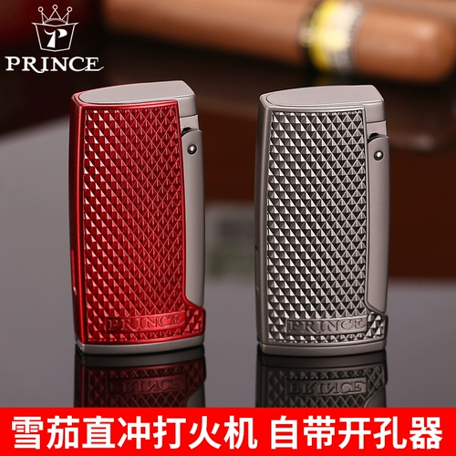 Японская надувная индивидуальность Принца, непосредственно бросилась к сигарному Prince Electronic Three Flame Pulse Pumls