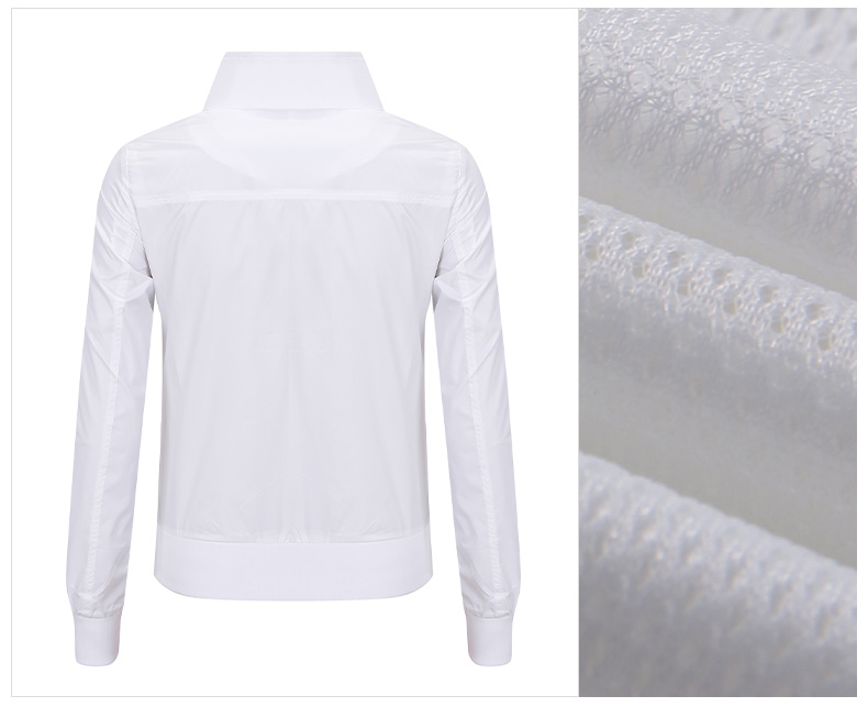 Đặc biệt áo khoác nữ 2019 xuân mới khóa kéo kéo phần mỏng áo khoác đôi áo thể thao giản dị - Áo khoác thể thao / áo khoác áo khoác nam the thao