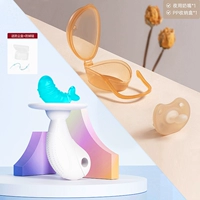 Соска, прорезыватель, коробка для хранения, шнурок-держатель