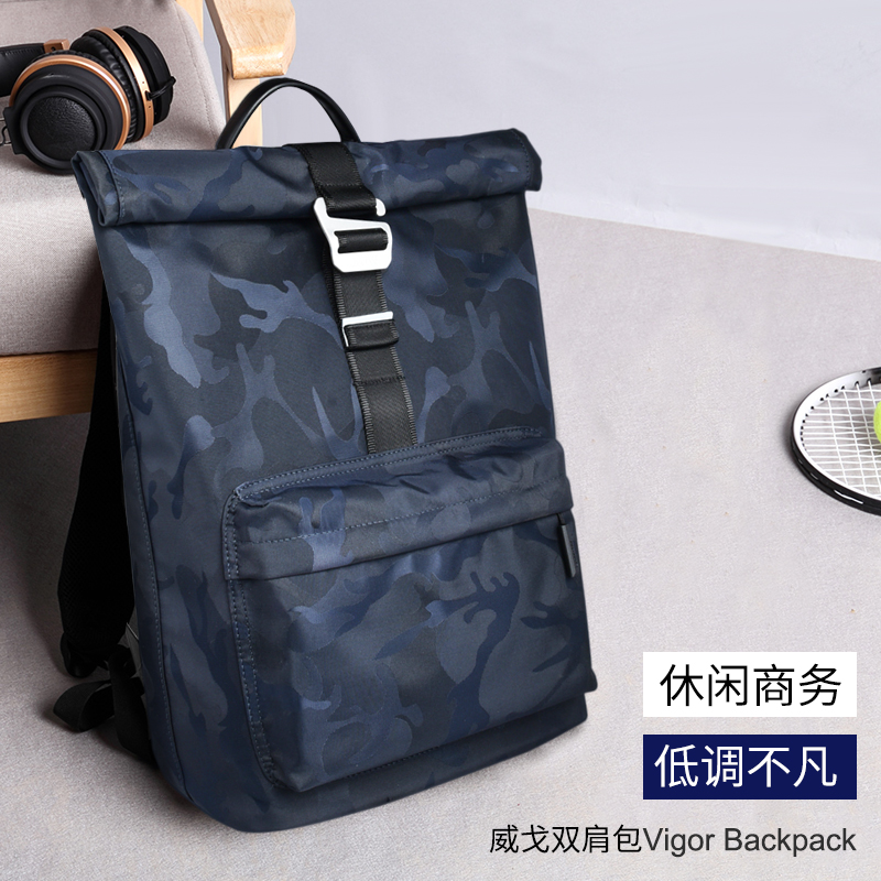 Suitable for Apple macbook air double shoulder bag Microsoft surface pro Lenovo Dell Huawei Xiaomi laptop student school bag 15 6 inch shockproof travel bag