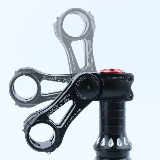 山地车可调节增高把立旅行车调角度长短把立25.4/31.8口径短把立