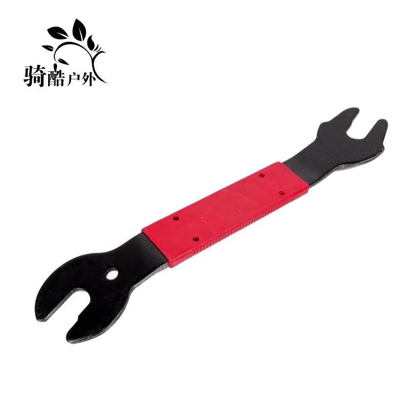 Bicycle pedal installation removal tool Dental disc pull horse mounting wrench 15 16 17mm open wrench