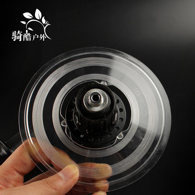 Bicycle flywheel protective disk Mountain bike Rear gear cover Rear hub flywheel protective cover to prevent off-chain cover