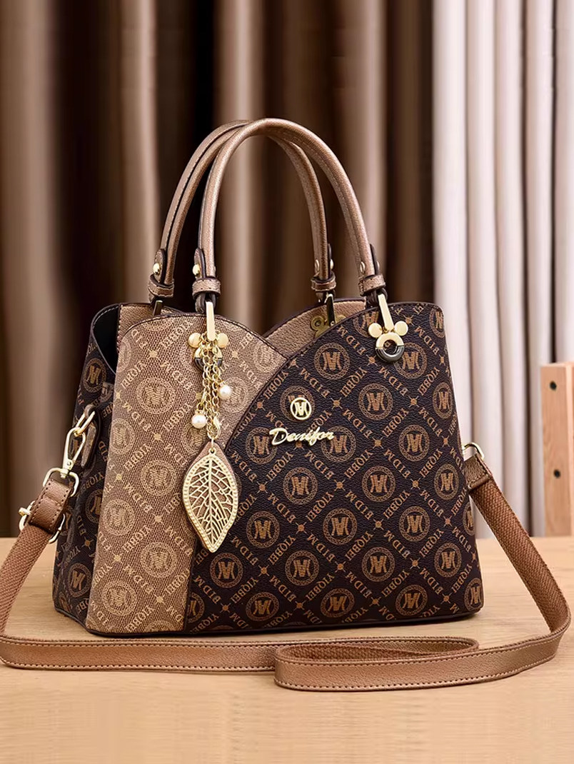 Bags for Commuting, High-End Large Bags, 2024 New Trendy Fashion Brand Handbags, Mother's Bags, Single Shoulder Crossbody Women's Bags